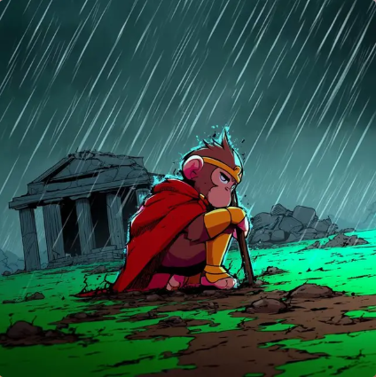 雨中